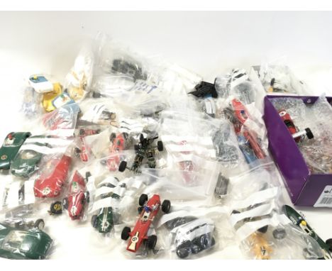 A collection of Scalextric Car spares and accessories. No reserve