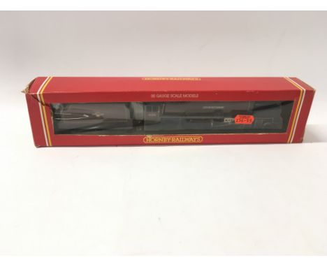 A boxed 00 gauge model locomotive with tender by Hornby R.577. BR 4.6.2 Coronation Class. City of Nottingham No reserve