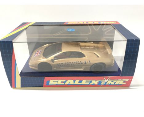 A Boxed Scalextric Gold Diablo 1998 Presentation Special Edition number 139 of 300. #C2069.