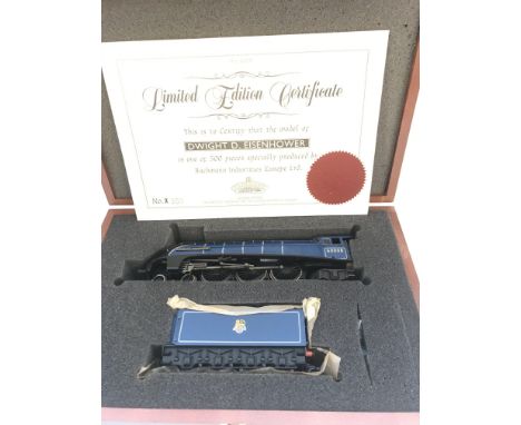 A Boxed Bachmann 00 Gauge Dwight D Eisenhower in Presentation Box.