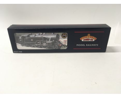 Boxed Model locomotive by Bachmann 00 gauge. No.32.876. Fairborn Tank 42096. BR lined black. Early emblem. DCC ready No Reser