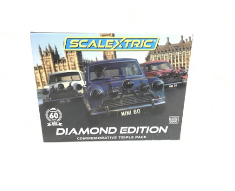 A boxed Scalextric Diamond edition triple pack. No reserve.