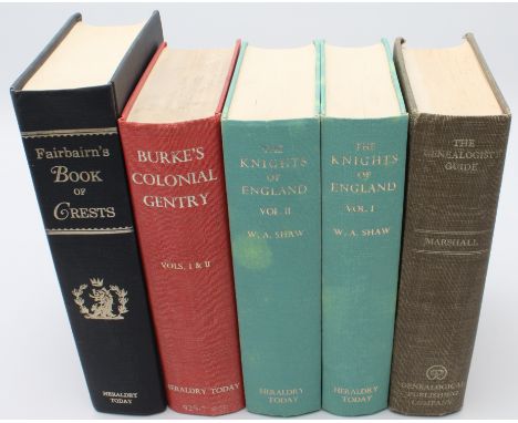 Three Heraldry Today editions and one other: 'The Knights of England - A Complete Record from the Earliest Time to the Presen