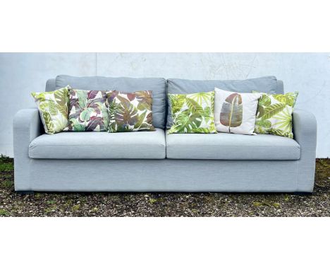 Maze Living 3 seater, outdoor sofa, light grey + 5 cushions, Maze Living 3 seater, outdoor sofa, light grey + 5 cushions.  23