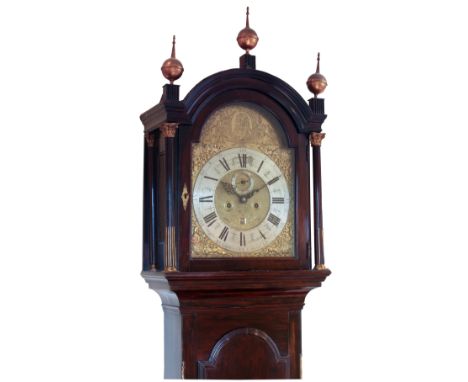 A good 18th century mahogany longcase clock by John Wise of London - the eight-day, bell strike movement with anchor escapeme