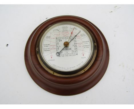 A Short &amp; Mason, London, Stormoguide barometer, 23.5cm diameter