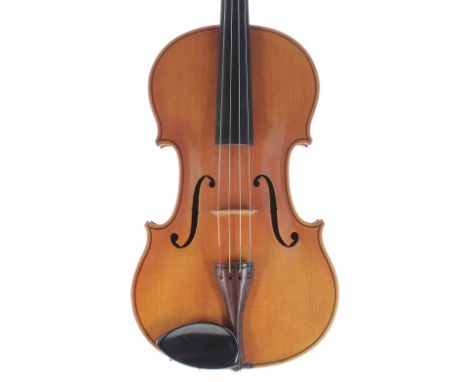 Good German viola by and labelled Ernst Heinrich Roth, Bubenreuth/Erlangen, anno 1980, 16 1/2", 41.90cm