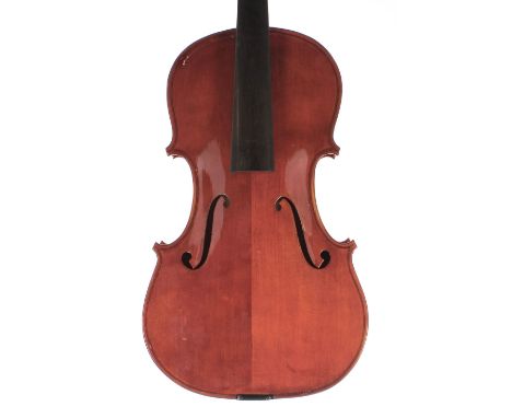 English viola by and faintly inscribed David Dix to the inner back, 15 1/2", 39.40cm