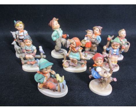 GOEBEL HUMMEL FIGURES (9)