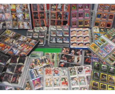 COLLECTOR'S CARDS - tv, film, comic book, WWF, ETC including X Men, Marvel 2000, Captain Scarlet Carlton International 2001, 