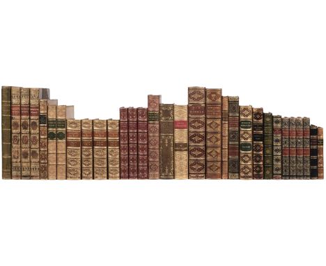 Goldsmith (Oliver). The Poems of Oliver Goldsmith, new edition, London: Printed by T. Bensley, for F. J. Du Roveray, 1800, 6 