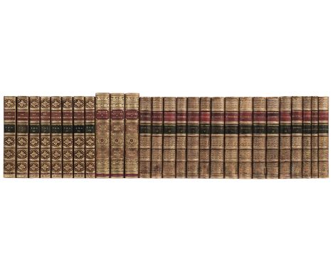 Chalmers (Alexander). The Spectator, a corrected edition: with prefaces historical and biographical, 8 volumes, London: T. Be