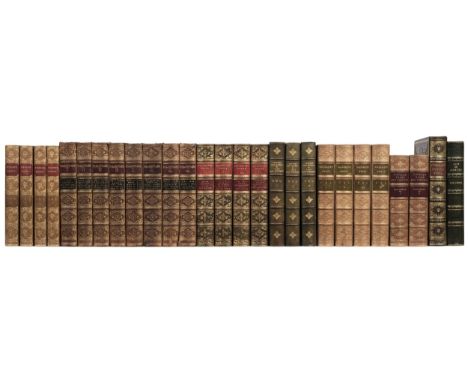 Sterne (Laurence). The Works of Laurence Sterne, 4 volumes, London: J. Johnson, T. Beckett, R. Baldwin and others, 1808, half