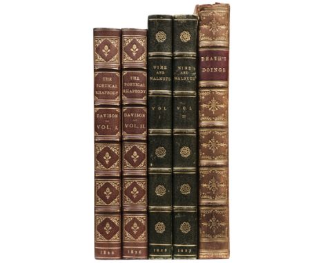 Davison (Francis). The Poetical Rhapsody: To which is added, several other pieces, by Francis Davis, with memoirs and notes, 