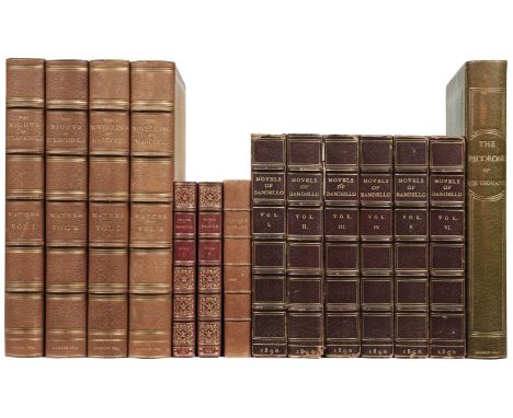Waters (W. G., translator). The Nights of Straparola, 2 volumes, &amp; The Novellino of Masuccio, 2 volumes, now first transl