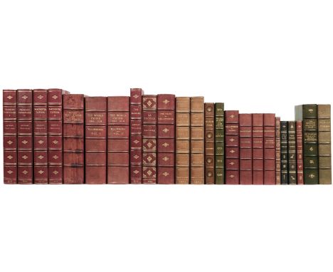 Sangorski &amp; Sutcliffe Bindings. Trollope (Anthony). Barchester Towers, 2 volumes, Stratford-Upon-Avon: Shakespeare Head P