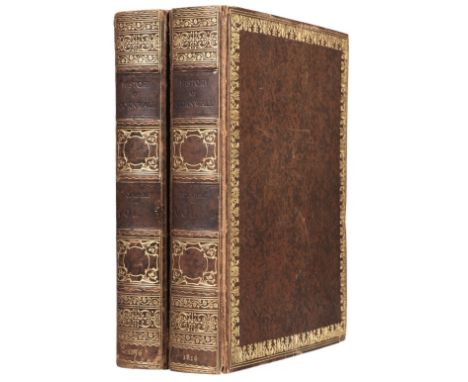 Polwhele (Richard). The History of Cornwall..., a new edition, corrected and enlarged, 7 volumes bound in 2, London: Law and 