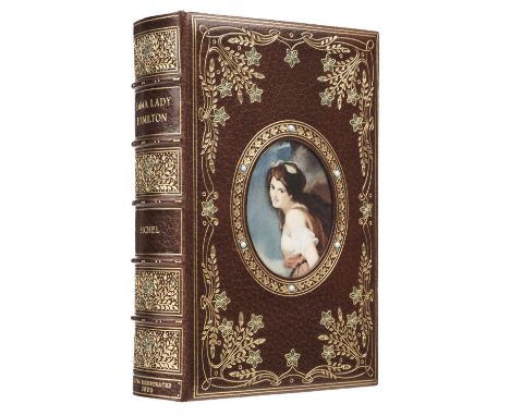 Cosway-style binding. Emma Lady Hamilton. From new and original sources and documents, together with an appendix of notes and