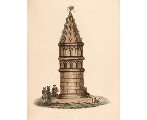 Pennant (Thomas). Some Account of London, bound in 6 volumes, 4th edition, 1805, extra-illustrated containing just over 1000 