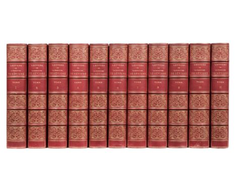 Sévigné (Marie de Rabutin-Chantal Marquise de). Lettres de Marie de Rabutin-Chantal Marquise de Sévigné a sa fille et a ses a