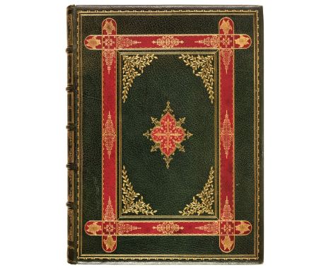 [Hatfield, Edmund, editor]. The Legend of Saint Ursula and her Companions, with illuminated miniatures taken from the Church 