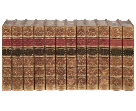 Froude (James Anthony). History of England from the Fall of Wolsey to the Death of Elizabeth, 12 volumes, mixed editions, Lon