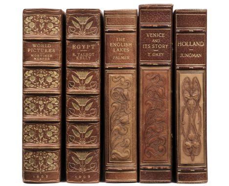 Palmer (William T.). The English Lakes, London: A &amp; C Black, 1908, 75 illustrations from paintings by A. Heaton Cooper, b