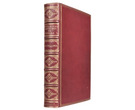 Fellowes (William Dorset). Historical Sketches of Charles the First, Cromwell, Charles the Second, and the principal personag