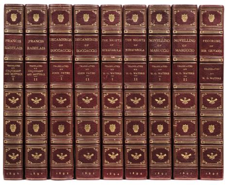 Rabelais (François). Master Francis Rabelais. Five books of the lives, heroic deeds and sayings of Gargantua and his son Pant