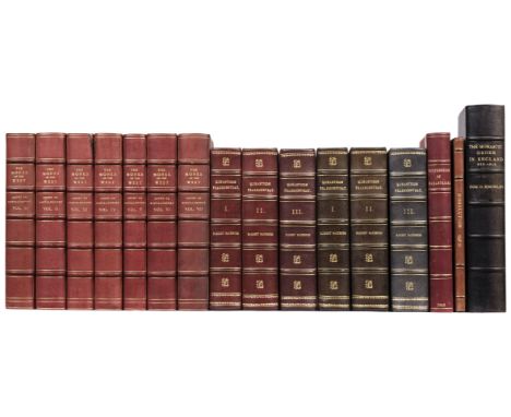 Montalembert (Charles Forbes Rene de). The Monks of the West from St Benedict to St Bernard, 7 volumes, authorised translatio