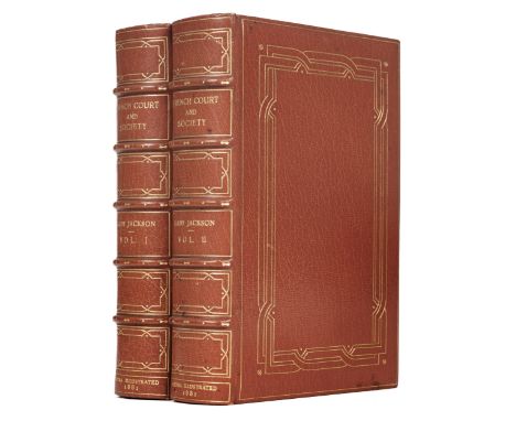 Jackson (Catherine Charlotte, Lady). The French Court and Society, Reign of Louis XVI and First Empire, 2 volumes, London: Ri