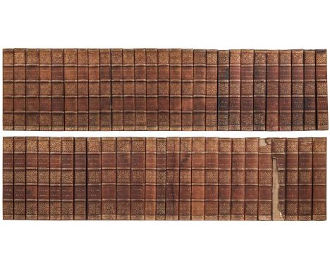 The Quarterly Review. 52 volumes, a run, volumes 1-52, London: John Murray, 1809-1834, bookplate of Edmund Pollexfen Bastard 