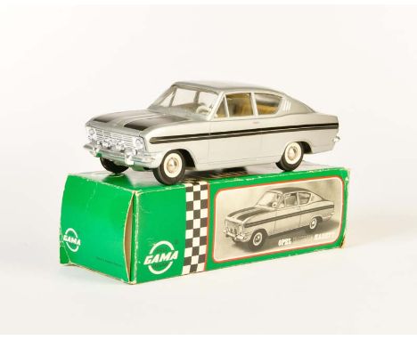 Gama, Opel Kadett Coupe, W.-Germany, 21 cm, GemBw, Friktion ok, LM, Okt (1 Lasche Lose), Z 2, Gama, Opel Kadett Coupe, W.-Ger