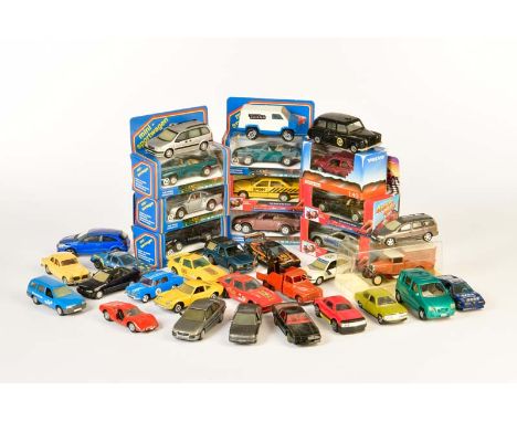 Gama, Solido u.a., Konvolut Modellautos, 1:36 + 1:43, Druckguss, meist sehr guter Zustand, Z 1-2, Gama, Solido a.o., Bundle M
