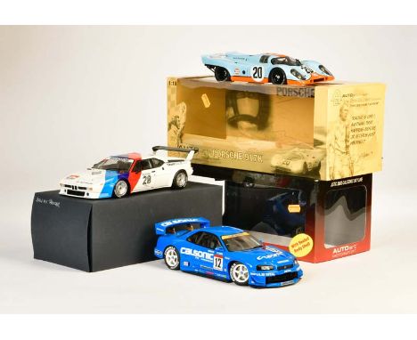 Autoart + Minichamps, BMW M 1 Procar, JGTC 2002 + Porsche, 1:18, Okt Z 1, Z 1, Autoart + Minichamps, BMW M 1 Procar, JGTC 200