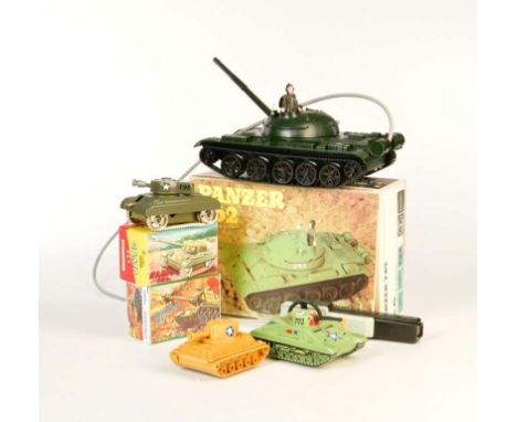 Gama, Anker u.a. 4  Panzer, W.-Germany u.a, 11-26 cm, GemBw, 3x Okt, Z 1/1-, Gama, Anker a.o., 4 Tanks, W.-Germany a.o., mixe