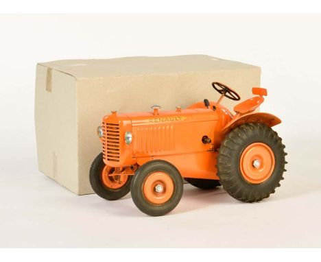 CIJ, Traktor, France, 20 cm, Blech, UW defekt, min. LM, Reprobox, farblich ausgebessert, CIJ, Tractor, France, tin, cw defect