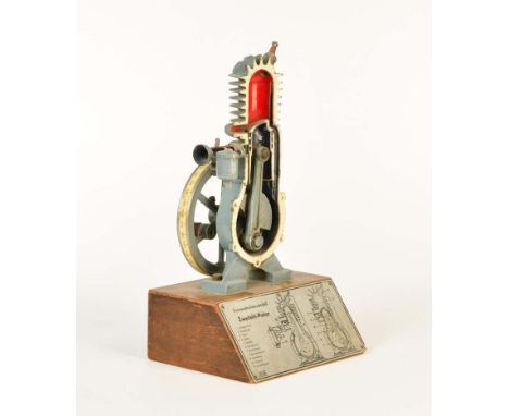 Zweitaktmotor Demonstrationsmodell, 40 cm, Altersspuren, Two-Stroke Engine Presentation Model, traces of age