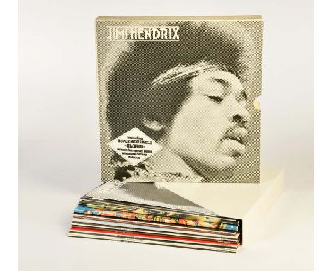 Polydor, Jimi Hendrix 12 LPS + 1 Maxi Single, sehr guter Zustand, Polydor, Jimi Hendrix 12 LPS + 1 Maxi Single, very good con