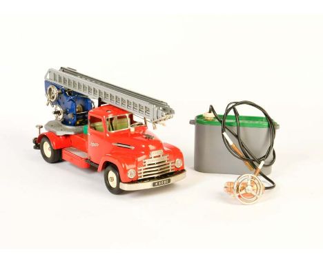 Schuco, Feuerwehr 6080, US Z. Germany, Blech, UW nicht geprüft, Z 1-, Schuco, Fire Engine  6080, US Z. Germany, tin, cw not c