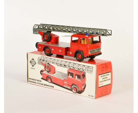 CKO Kellermann, Mercedes Signal Feuerwehr, W.-Germany, 22 cm, Blech, min. LM, C 1-2, CKO Kellermann, Mercedes Signal Fire Eng