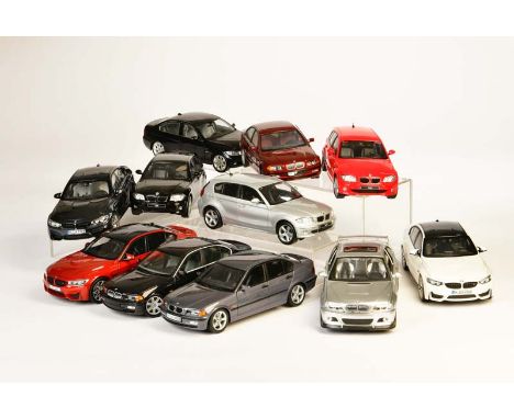 Norev, UT u.a., 11x BMW (3er, 1er + M 3), 1:18, meist Z 1, teilw. Mängel möglich, für Selbstabholer, 12x BMW (3er, 1er + M 3)