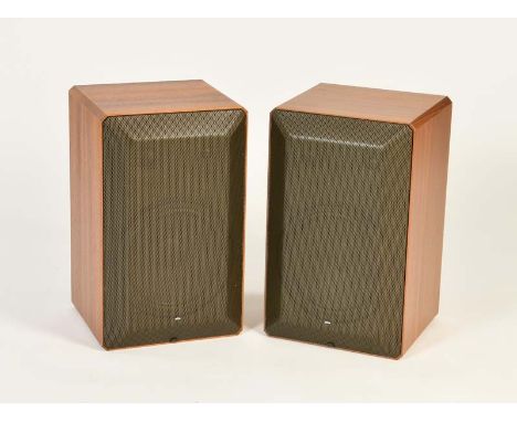 Braun, 2 Lautsprecherboxen LS 100 Nussbaum, 48x30 cm, neuwertig in OVp, kein Versand, Braun, 2 Speaker Boxes  LS 100 Walnut, 