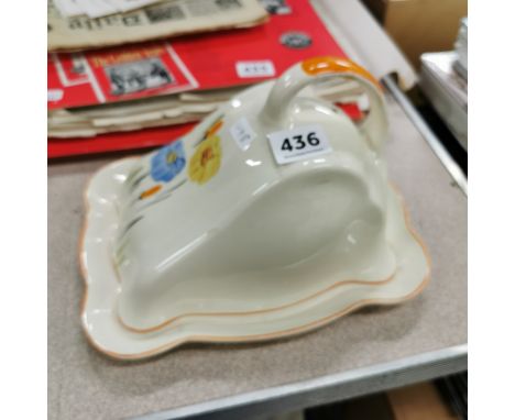 ART DECO CHEESE DISH BY MYOTT