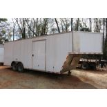 2018 Rock Solid 8x28 Cargo Trailer - Generator & A/C, Work-Ready