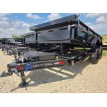 NEW 2024 LOAD TRAIL 83IN X 14FT Tandem Axle Dump Low-pro Trailer