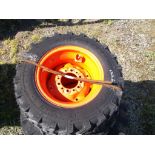 Set of AG R4 Wheels and Tires