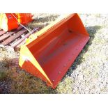 66in Light Material Bucket Skid Steer Connection