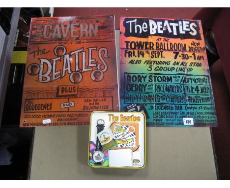 Fossil; A Beatles Yellow Submarine Wristwatch, limited edition 0759 of 3000, 1998 Subafilms Ltd product (in original tin with