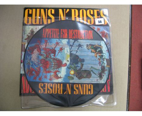Guns n' Roses 'Appetite for Destruction' L.P Picture Disc Ltd Edition, banned 'robot' cover.